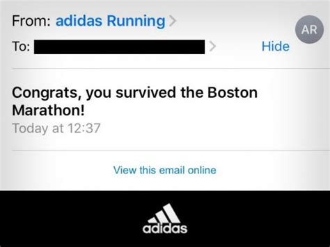 adidas insensitive email.